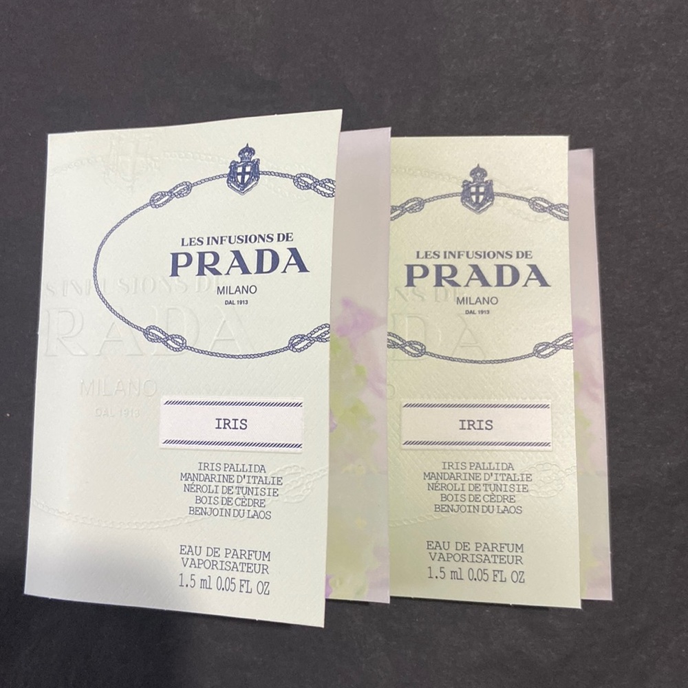 COPY - 5 for $30, One Prada Iris Perfume Samples